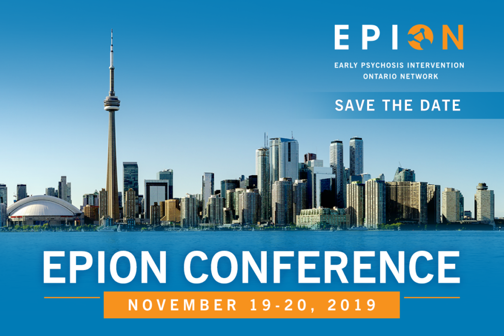 EPION 2019 Conference: November 19 and 20 in Toronto, ON.